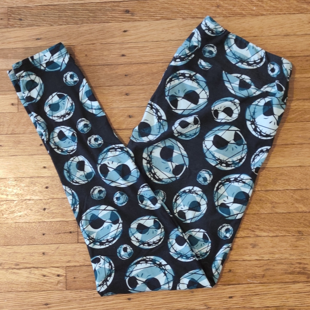 LuLaRoe TC Nightmare Before Christmas Leggings
